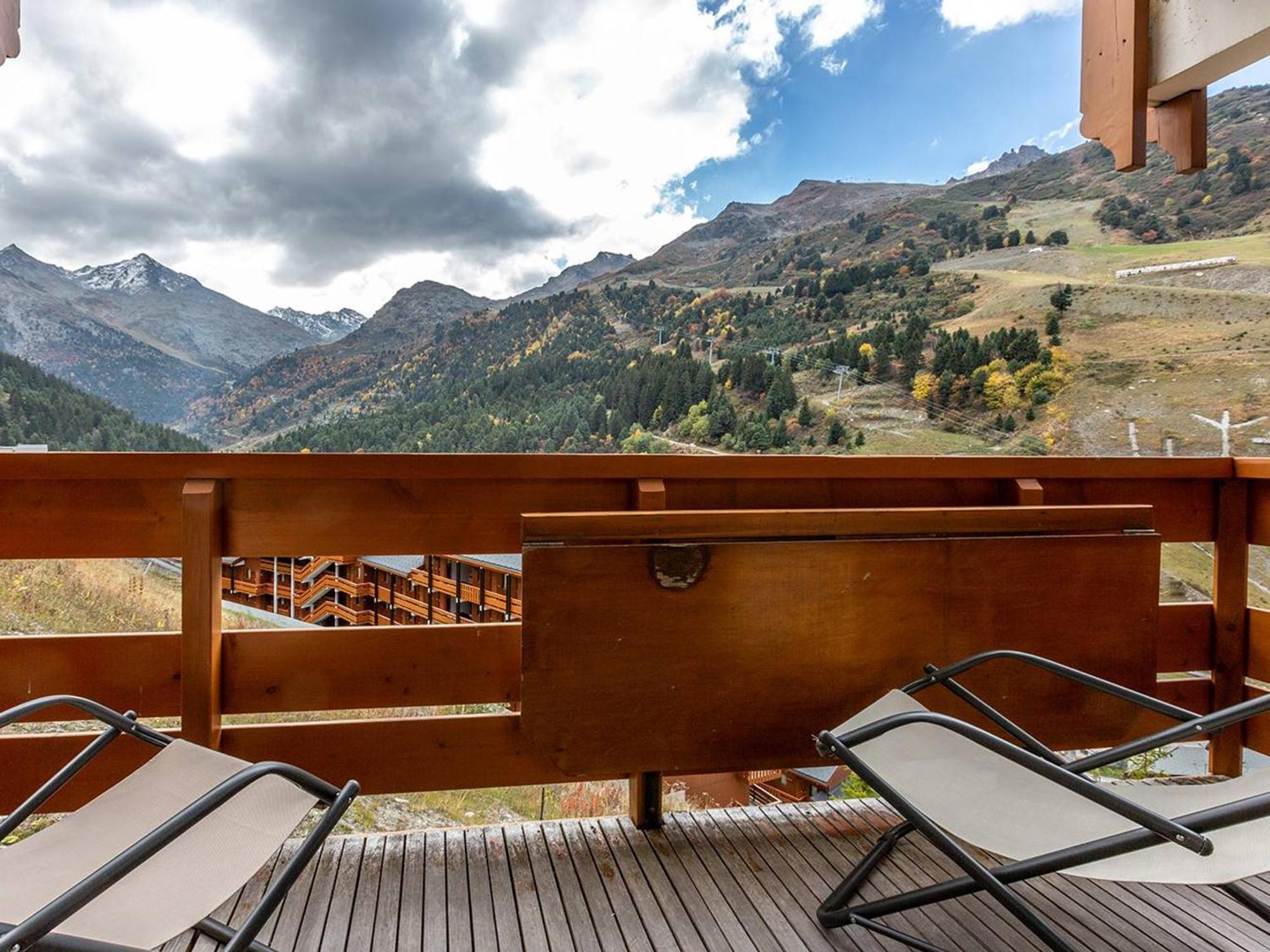 Charmant Appartement Avec Balcon, Wifi Et Ascenseur A Meribel - Fr-1-355-14 Buitenkant foto